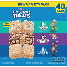 Rice Krispies Treats Squares Snack Bars, Variety Pack, 40 ct.