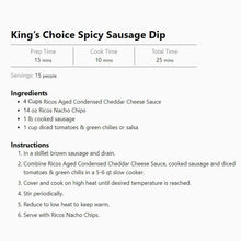 RicosCondensedCheddarCheeseSauce107oz.3 - USA Mega Market