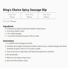 Ricos Condensed Cheddar Cheese Sauce 107 oz.