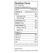 Rodelle, Gourmet Baking Cocoa Powder, 25 oz