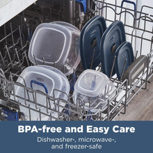 Rubbermaid Easy Find Lids Food Storage Containers with Vented Lids, 26 Piece Set