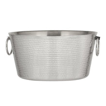 SKI30QuartHammeredDoubleWalledStainlessSteelBeverageTub4 - USA Mega Market