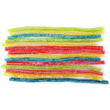 Pajitas de caramelo masticable SOUR PUNCH Rainbow Straws, 2 oz., 24 unidades.