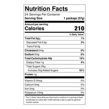 Pajitas de caramelo masticable SOUR PUNCH Rainbow Straws, 2 oz., 24 unidades.