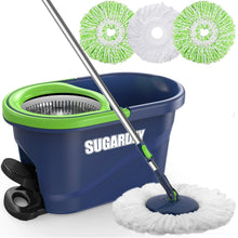SUGARDAY-Spin-Mop-and-Bucket-with-Wringer-Set-for-Floors-Cleaning-Heavy-duty-System-Green_6bd2aae3-e8ec-4fb5-b1cc-9e31f203cf0e.64a5ba4c573fc52fa2d0568055b6196d - USA Mega Market