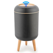 SUSLAS Trash Can with Motion Sensor, Touchless Automatic Lid and Waterproof Design, Smart Waste Bin for Bathroom Kitchen, 2.6 Gallon Plastic, Black