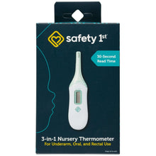 Safety 1st 3-in-1 Nursery Thermometer, Infant, Sea Stone Aqua