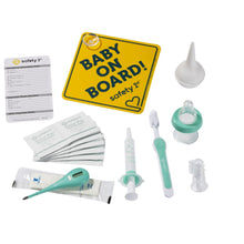 Safety 1st Baby on Board Health Kit, Seafoam