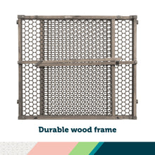 Safety 1st Vintage Grey Wood Doorway Security Gate