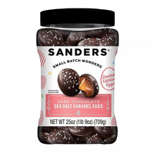 Sanders Dark Chocolate Sea Salt Caramel Eggs, 25 oz.