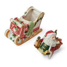 SantaCrimsonHolidayCookieJar_10IN4 - USA Mega Market