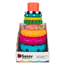 SassyStacksofCirclesStackingRingSTEMLearningToy-9PieceSet-Ages6MonthsandUp5-_2 - USA Mega Market