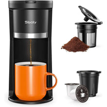 Sboly-Mini-Single-Serve-Coffee-Maker-Instant-Coffee-Maker-One-Cup-K-Cup-Ground-C-_1 - USA Mega Market