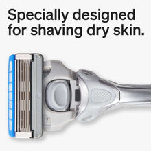 Schick Hydro Dry Skin Mens Razor Handle Plus 17 5-Blade Razor Cartridge Refills