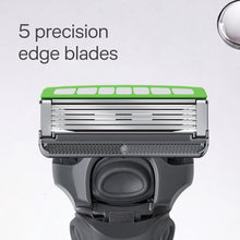 Schick Hydro Sensitive 5 Blade Razor for Men, 1 Razor Handle with 3 Refills