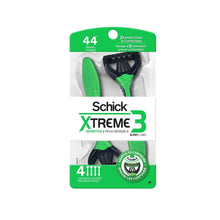 Schick Xtreme 3 Sensitive 3 Blade Disposable Razors for Men, 4ct