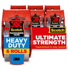 Scotch-Heavy-Duty-Shipping-Packaging-Tape-Dispensers-Clear-1-88-in-x-22-2-yd-1-5-Core-6-Pack-69b_7222_1 - USA Mega Market