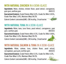 Bolsitas de puré salado Purina Fancy Feast, paquete variado (0.35 oz., 36 unidades)