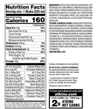 Batido de proteínas Atkins de 15 g de energía, sabor caramelo cremoso (325 ml, paquete de 15) 