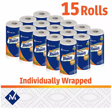 Member's Mark Premium Paper Towel, Huge Rolls 15 Rolls, 101 Sheets