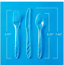 Member's Mark Clear Cutlery Combo Pack, Forks, Knives, Spoons (360 ct.)