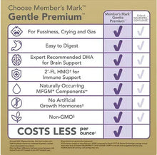 Member's Mark, Gentle Premium Infant Formula, 48 oz.