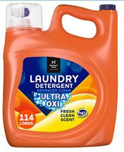 Member's Mark Advanced Clean + Ultra Oxi Liquid Laundry Detergent, 176 fl. oz., 114 loads