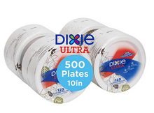 Dixie Ultra Heavy-Weight Pathways Paper Plates, 10.12", 500 ct.