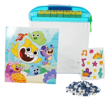 Acuario educativo Penn-Plax Baby Shark Rite-Bite para peces betta – 1,13 galones 