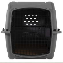 Petmate Sky Kennel IATA Complaint 28" Medium Dog Crate Travel Pet Carriers for Dogs 15-30 lb, Gray