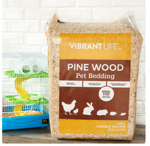 Cama para mascotas Vibrant Life de madera de pino, 141 L 