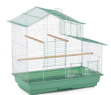 Jaula para cacatúas Prevue, color verde 