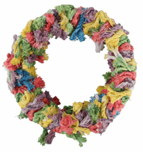 Featherland Paradise Large Cotton Snuggle Ring Bird Toy