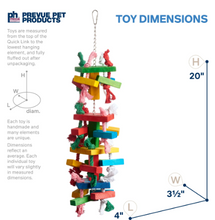 Juguete para pájaros Torre Bodacious Bites de Prevue Pet Products, 60960 