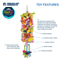 Juguete para pájaros Club Preen &amp; Pacify de Prevue Pet Products 