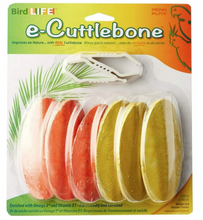 Penn-Plax Bird-Life Flavored E Cuttlebone 6 Pack Ð Mango & Banana