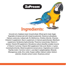 Zupreem Pastablend - Daily Bird Food for Large Birds - 3lb Pellets
