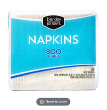 Berkley Jensen Lunch Napkins, 800 ct. - White