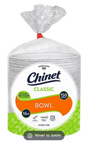 Chinet Classic White Fiber Bowl, 150 ct.