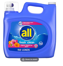 all Fresh Tropical Mist with Stainlifters, 225 fl. oz.