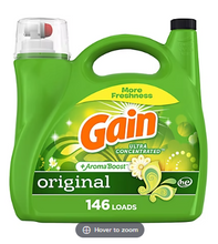 Gain + Aroma Boost Liquid Laundry Detergent, 208 oz. - Original Scent