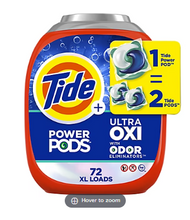 Tide PODS Ultra OXI Laundry Detergent Pacs, 72 ct.