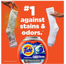 Tide PODS Ultra OXI Laundry Detergent Pacs, 72 ct.