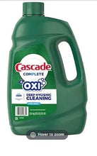 Cascade Complete Gel and Oxi Dishwasher Detergent, 125 fl. oz.