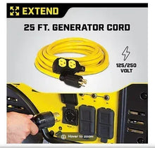 Champion 25-Foot 30-Amp 125/250-Volt Duplex-Style Generator Extension Cord (L14-30P to four 5-20R)