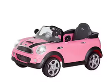 Rollplay 6V Mini Cooper S - Pink