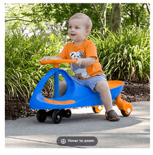 Lil' Rider Wiggle Car Ride-On - Blue and Orange