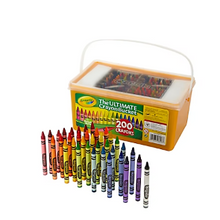 Cubo de crayones Crayola Ultimate, 200 unidades.