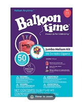Balloon Time Jumbo Helium Kit - Festive Rouge