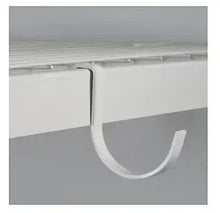 Estantería de almacenamiento elevada SafeRacks de 1,22 m x 2,44 m - Blanca